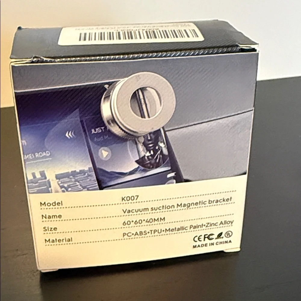 🔥 NEW Vacuum Suction Magnetic Bracket K007 - Silvery White